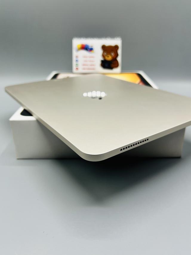 iPadAir7 M3 128gb WiFi สีStarlight นัดรับได้ครับ 6