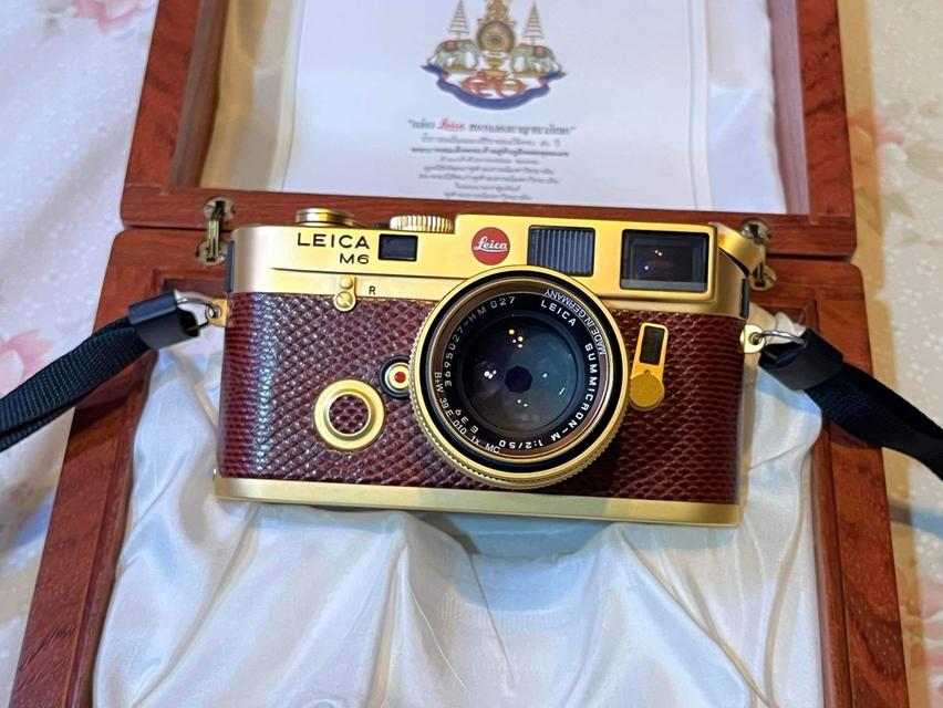 Leica M6 ปี 2539 รุ่นกาญจนาภิเษก 2