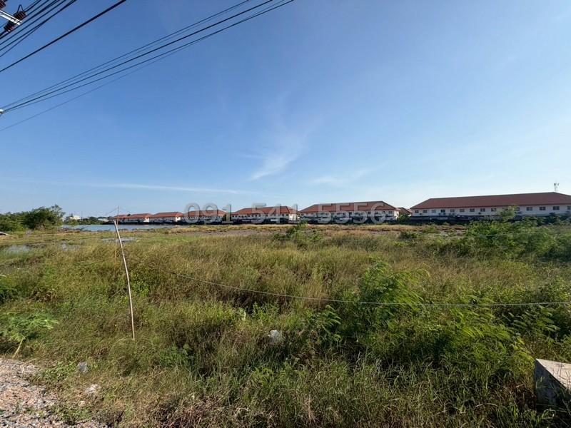 ขายที่ดิน 2 แปลง ติดถนนประชาอุทิศ 90 ผังเมืองสีเหลือง เนื้อที่รวม 15-3-98 ไร่ หน้ากว้างมาก 6