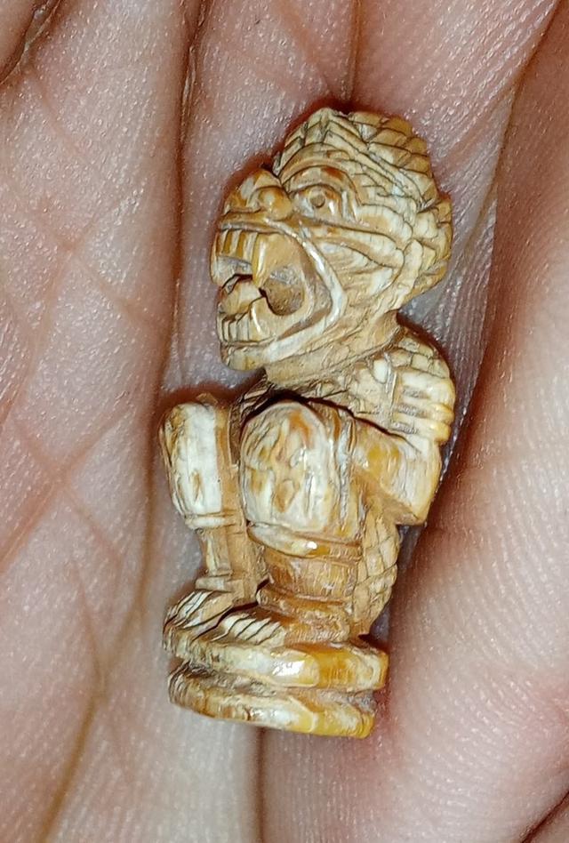 หนุมานแกะพิมพ์หัวโขน 7