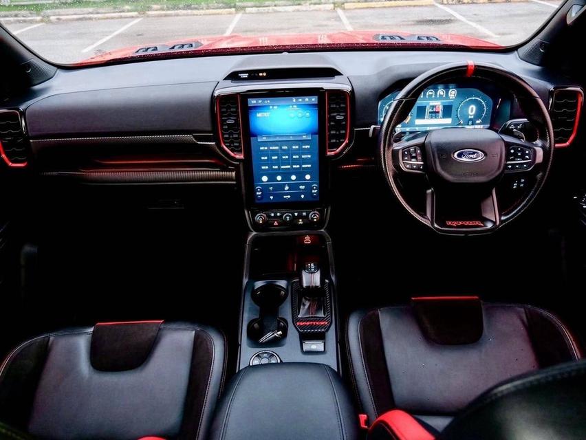 (แจ้งรหัสรถ PR38) + Ford Ranger Raptor 3.0 V6 Twin Turbo 4WD จดทะเบียนปี 2023 รูปที่ 8