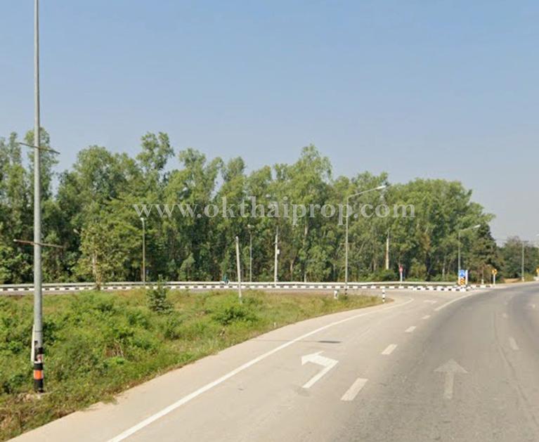 ที่ดินพร้อมต้นสักแปลงมุม ติดถนนลำปางหลวง ใกล้เทศบาลตำบลลำปางหลวง  2