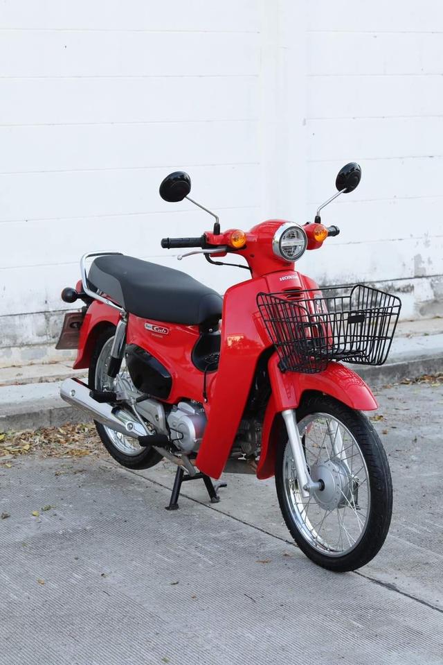 Honda Super Cub. สีแดง 2