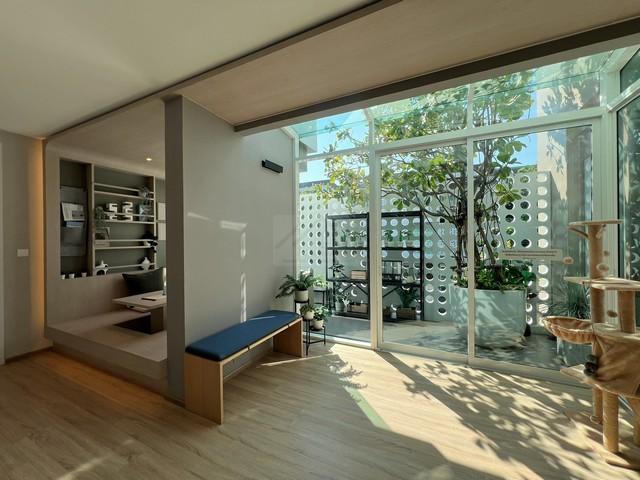 ขายบ้านตัวอย่างบ้านเดี่ยว 3 ชั้น 62 ตร.วา 4 ห้องนอน เนอวานา แอบโซลูท บางนา Nirvana Absolute Bangna ติดถนนบางนา ติด Att U 8