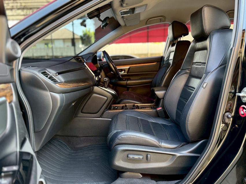 ปี 2018 HONDA CRV, 2.4 EL 4WD โฉม ปี17-23 สีดำ 7 ที่นั่ง เครื่องยนต์เบนซินล้วนตัวท็อป 13