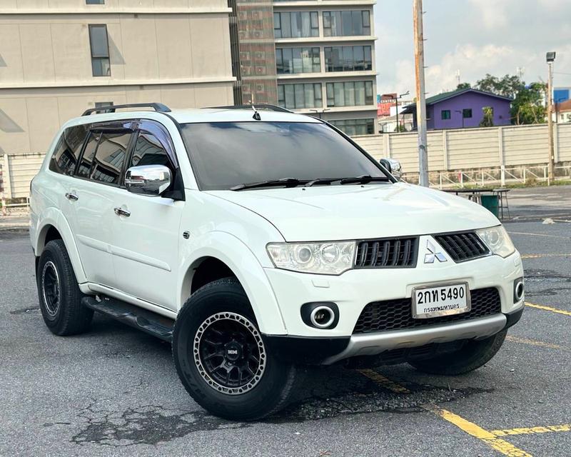 รหัสรถ QT5490  Mitshubishi Pajero 2.5 Sport GT เกียร์ Auto สีขาวมุก ปี2013 13