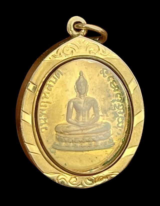 พระวันพฤหัสบดี หลัง12นักษัตร เนื้อทองคำ กรอบทอง 5