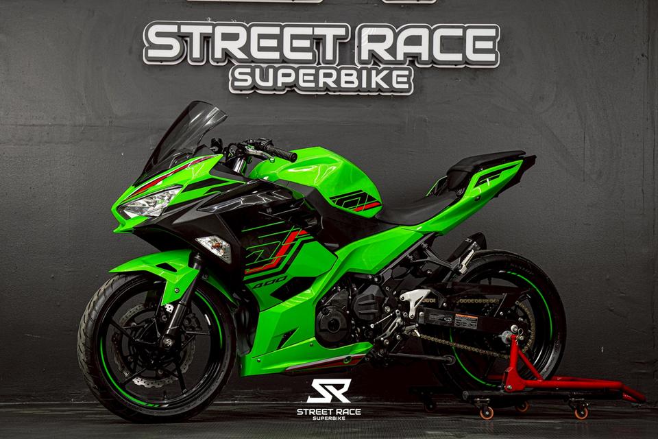 🔥 Kawasaki Ninja 400 SE ปี 2022 🔥 ลายเท่ ดุดัน พร้อมซิ่ง ท่อแต่งเสียงเร้าใจ ไมล์น้อย สภาพสวยพร้อมใช้งาน รูปที่ 2