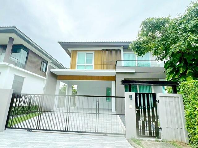 ประเวศให้เช่าบ้านเดี่ยว 2 ชั้น 56 ตร.ว.มัณฑนา อ่อนนุช เจโม พลาซ่า 1.9กม. สวนหลวง ร.9 230 ตร.ม. ม.รามคำแหง 2 2กม. มีสนามห 2