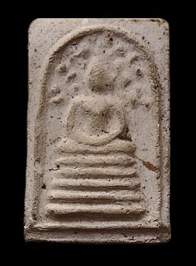 รูป สมเด็จปรกโพธิ์ ยุคแรก หลวงพ่อฮวด วัดดอนโพธิ์ทอง สุพรรณบุรี ปี 2505 (ผสมผงเก่าวัดระฆัง ) 1