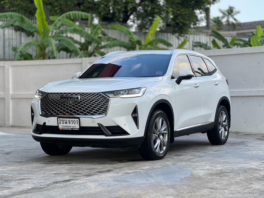 GWM HAVAL H6 1.5 HYBRID  AT ปี 2021 สีขาว   รถบ้านแท้💯  มือเดียวป้ายแดง💯  เ