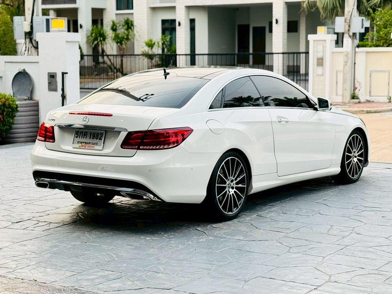 Benz E200 W207 เครื่อง 2.0turbo Amg Dynamic ไมล์ 50,xxx กม สีขาว ปี 2014 19
