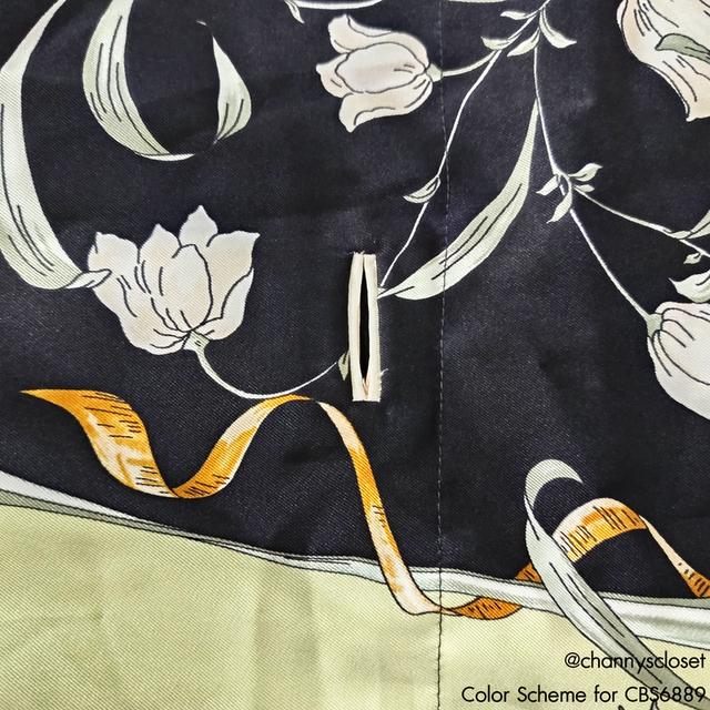 USED Jaspal - Black Floral Batwing Top | เสื้อแขนสั้นสีดำ สีชมพู เสื้อปีกค้างคาว ลายดอก คอวี ทรงใหญ่ สายฝอ แท้ มือสอง 6