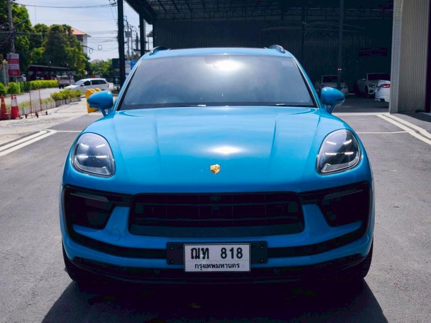 รหัสรถ KPV818 2022 PORSCHE MACAN 2.0 Minor Change สี Miami blue