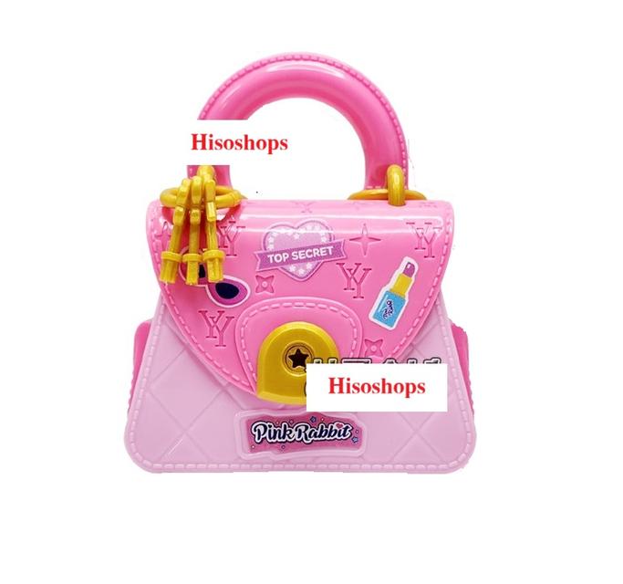 กระเป๋ามินิพิ้งค์แรบบิท Pink Babbit Cutie Handbag กระเป๋ากระต่าย DIY กระเป๋ามินิน่ารักพร้อมกุญแจและกล่องลับ 7