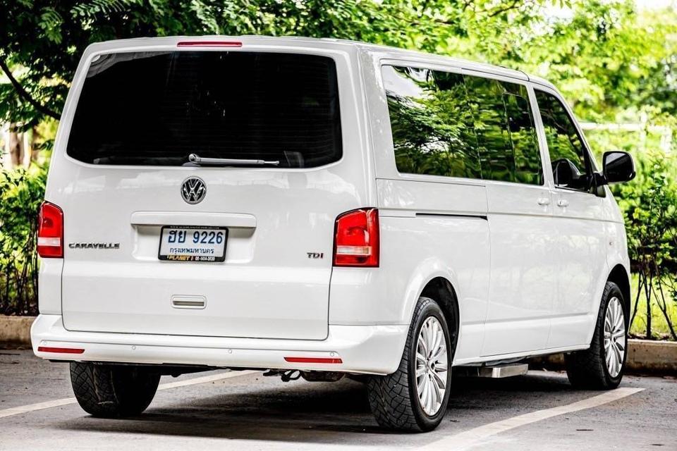 Volk Caravelle 2.0 TDI LWB ปี 2014 สีขาว เครื่องดีเซล  7