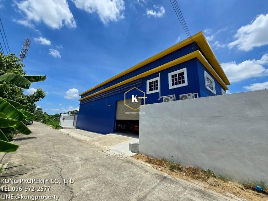 ให้เช่าโกดัง พุทธมณฑสาย 2 ทวีวัฒนา กรุงเทพ ขนาด 405 ตรม ออฟฟิศ 2 ชั้น 1