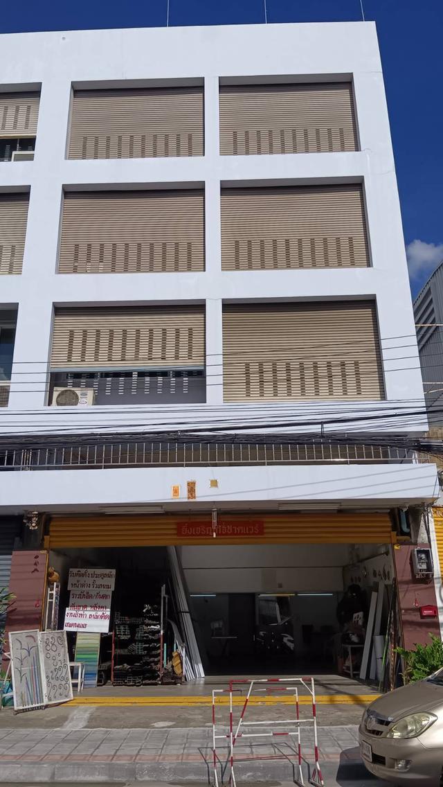 อาคารพาณิชย์ 5ชั้นรวมดาดฟ้า ข้างสถานีรถไฟหัวลำโพง ใกล้MRT 1