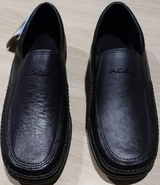รูป ขายรองเท้าคัชชูผู้ชายหุ้มส้นยี่ห้อ ADDA รุ่น 17601M1 สีดำ ขนาด 8 สินค้าใหม่  2