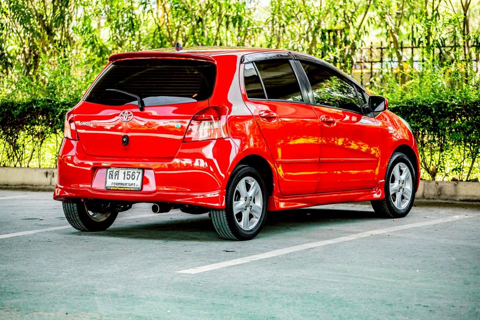 Toyota Yaris 1.2 J ปี 2006 สีแดง สวยสภาพดี