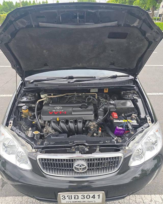 (แจ้งรหัสรถ QT3041) Toyota Altis หน้าหมู 1.6 E เกียร์ Auto เบนซิน ปี2003 รูปที่ 17