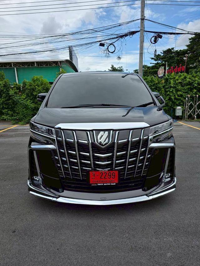 Toyota ALPHARD 2.5SC PACKAGE สีดำ ปี 2021 ไมล์ 50,000 กม.
