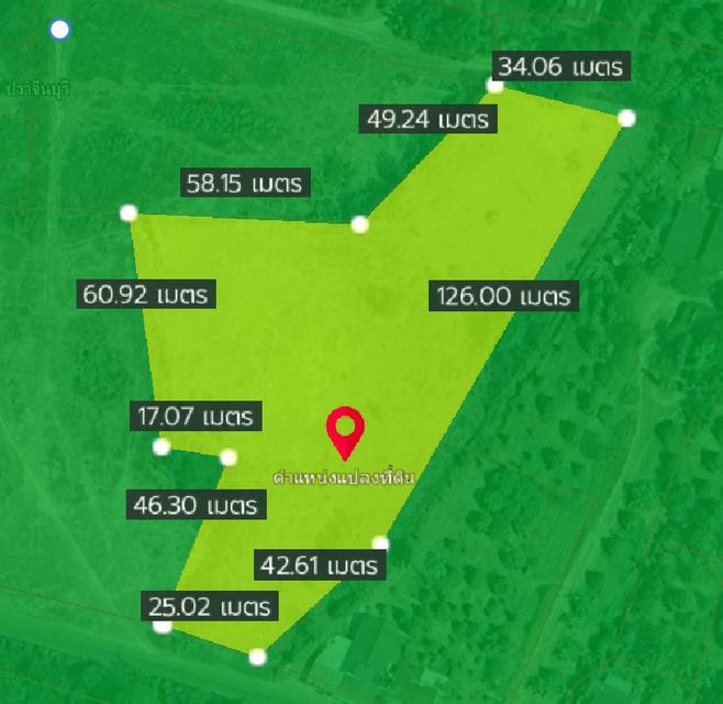 ขายที่ดินนนทรี 6 ไร่ ติดถนนลาดยาง ใกล้ถนนเส้นสุวรรณศร33-1.2กม. อ.กบินทร์บุรี ปราจีนบุรี 6