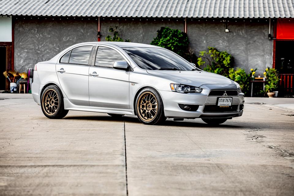 Mitsubishi Lancer Ex GLS 1.8 AT สีเทา ปี 2012 มือเดียวป้ายแดง