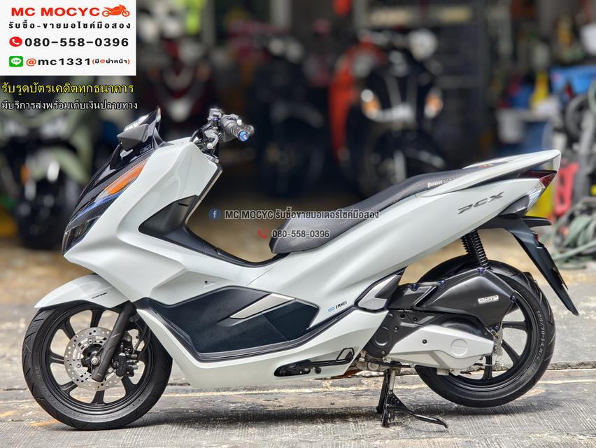 Pcx 150i 2018 รถบ้านแท้เครื่องเดิมชุดสีสวย กุญแจรีโมทบุคเซอวิสครบ No1172