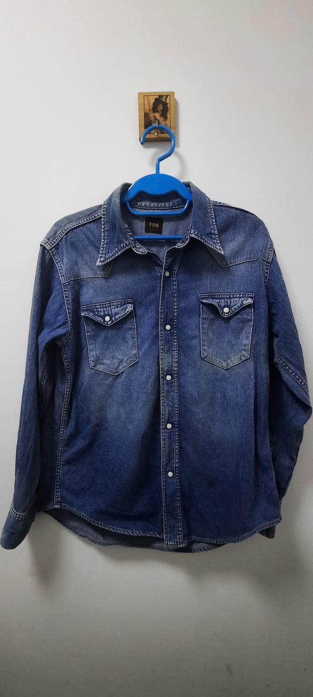 F.O.B Factory Denim Western Shirt