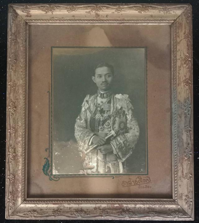 619.พระบรมฉายาลักษณ์พระบาทสมเด็จพระปรมินทรมหาประชาธิปก พระปกเกล้าเจ้าอยู่หัวรัชกาลที่ 7