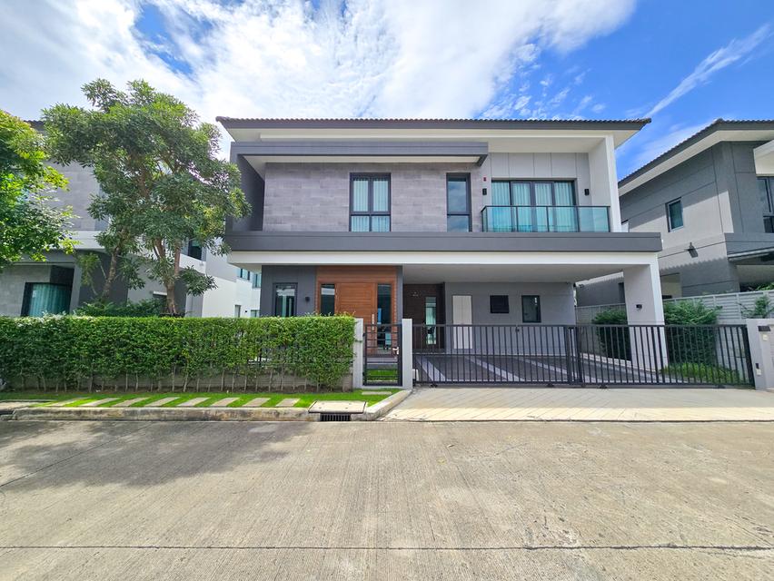 ให้เช่า บ้านเดี่ยว 𝐓𝐡𝐞 𝐂𝐢𝐭𝐲 𝐁𝐚𝐧𝐠𝐧𝐚 ใกล้ Mega Bangna หันหน้าทิศเหนือ 4ห้องนอน 1ห้องแม่บ้าน ตกแต่งสวย พร้อมเข้าอยู่ 1