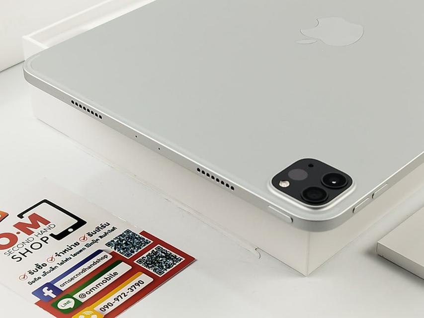 ขาย/แลก iPad Pro 11inch M2 Gen4 128GB Wifi Silver ศูนย์ไทย อายุ 5 วัน ใหม่มาก ประกันยาว แท้ ครบกล่อง เพียง 30,900 บาท  3