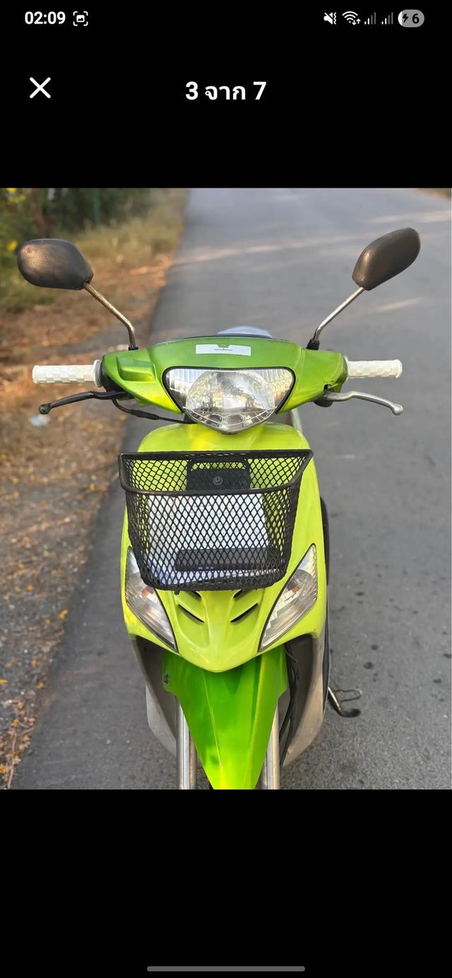 Mio115 รถแม่บ้านแท้ๆ ชื่อเดียว มีเล่มเขียว เอกสารโอน ซื้อขาย ครบ เครื่องเดิมเลขตง ควันไม่ไหล เครื่องเแน่น แน่นอน เลขไมค์45507 เหมือนพึ่งออก ยกเว้นสีนะ