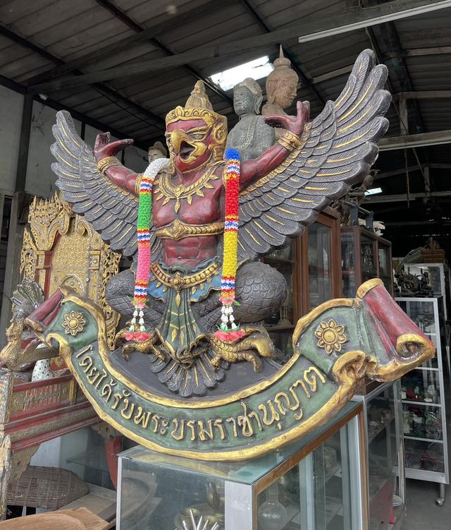 พญาครุฑสำนักงานเก่า ครุฑสำนักงาน ขนาด130ซม