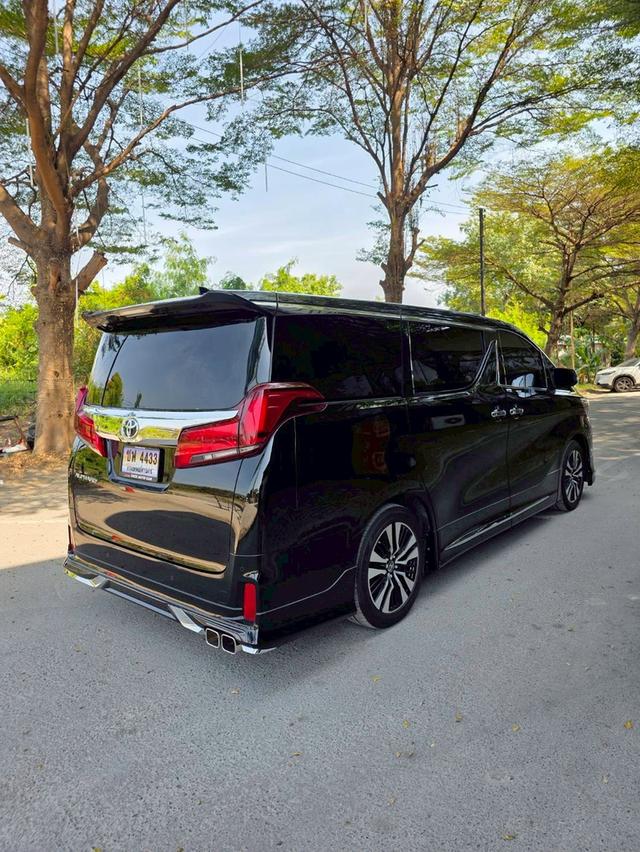 Toyota ALPHARD 2.5SC PACKAGE สีดำ ปี 2021 ไมล์ 50,000 กม. รูปที่ 5