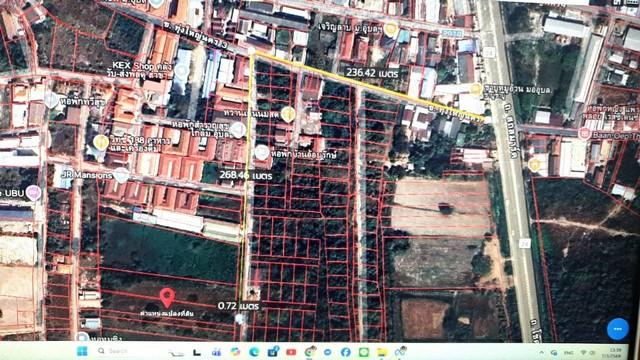 ขายที่ดินถมแล้ว 2 ไร่ ทำเลทอง หน้ามหาวิทยาลัยอุบลราชธานี เหมาะทำหอพัก / อพาร์ตเมนต์ 8