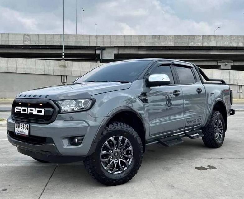 #FORD #RANGER 2.0 Bi-turbo 4WD FX4MAX TOP ปี21 สีเทาแลมโบ 1