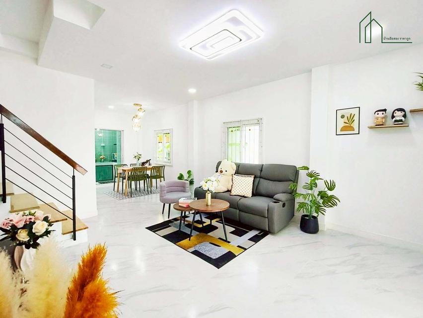 หมู่บ้าน อาร์ เค พาร์ค หทัยราษฎร์ หลังมุม รีโนเวทใหม่พร้อมอยู่ 4