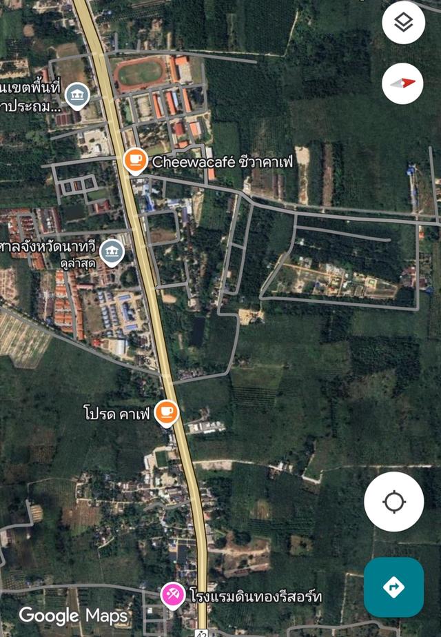 ขายที่ดินโซนศาลจังหวัดนาทวี ที่อยู่ ต.คลองทราย อ.นาทวี จ.สงขลา ที่ดินมี 2 แปลง ใกล้กัน แปลงละ 2 ห้อง ราคา ห้องละ 200000 บาท