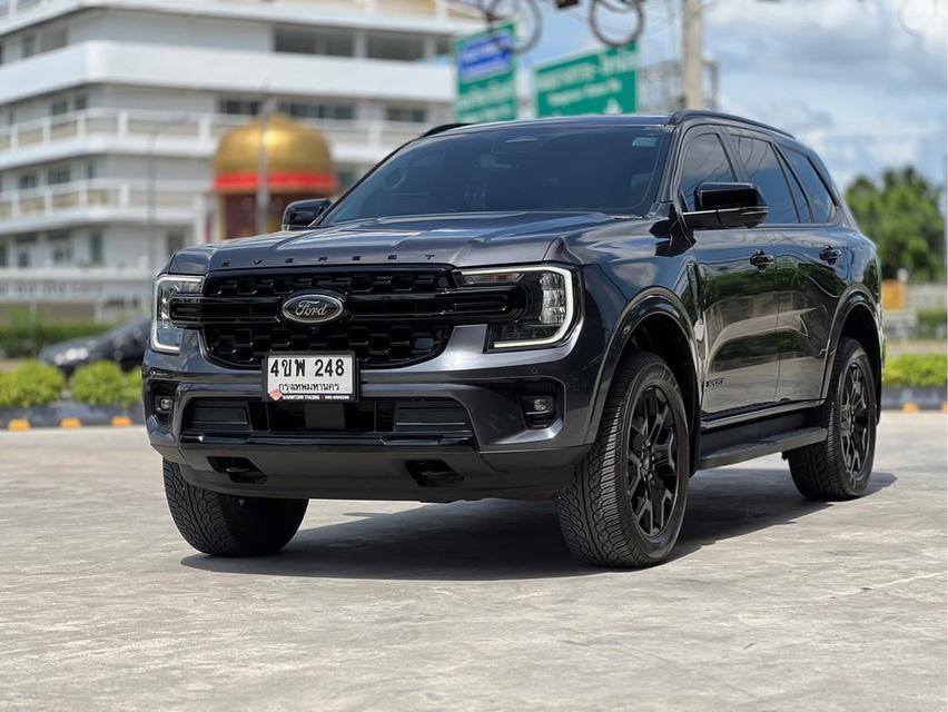 รหัสรถ WRT248 2023 FORD EVEREST, 2.0 TURBO SPORT โฉม ปี22-ปัจจุบัน สีเทา