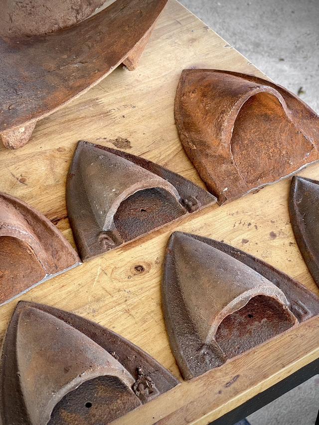 ผานไถนา ผานเหล็กคันไถนา ผานคันไถ ผานโบราณ ผาลไถนา 3