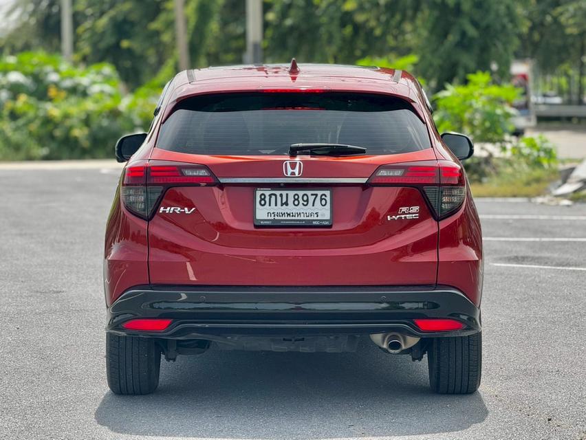 HONDA HRV 1.8 RS TOP SUNROOF (mnc)ปี 19 สีแดง  ออโต้  6