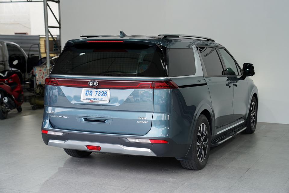 ็ีKIA CARNIVAL 2.2 SXL AT ปี 2021 สีฟ้า เลขไมล์ปัจจุบัน 41,xxx กม. 17