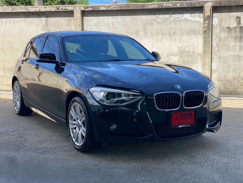 BMW 116i  MSport สีดำ ปี 2014 ไมล์ 9x,xxx km คอมแพ็คคาร์ 5ประตู
