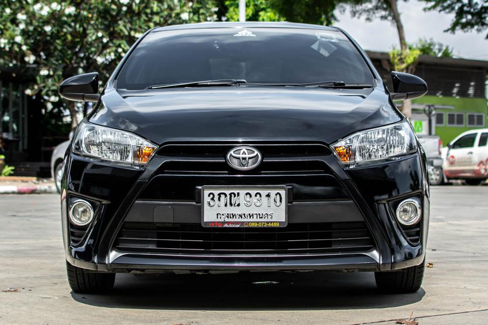 ปี 2014 Toyota Yaris 1.2E AT สีดำ 2