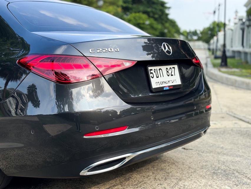 รหัสรถ AVA827 ⭐️ Mercedes-Benz C220d ดีเซล Avantgarde (W206) โฉมปัจจุบัน ปี 2024  8