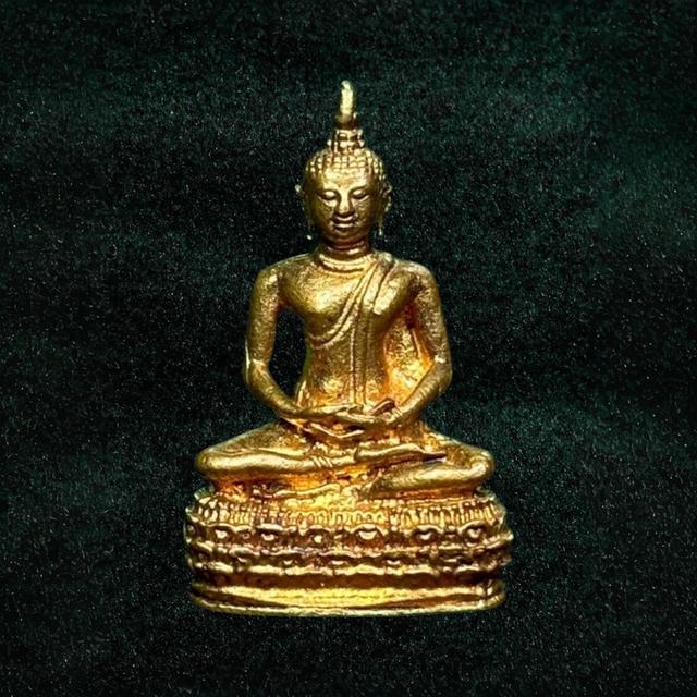 พระกริ่งพระพุทธสิหิงค์ วัดราชประดิษฐ์ฯ ปี2519 เนื้อนวะกะไหล่ทอง