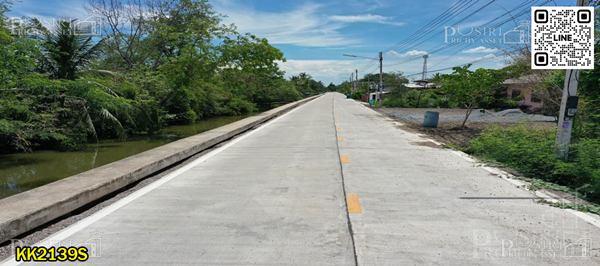 ขายที่ 6 ไร่เศษ สวยสง่าหน้ากว้าง 127 เมตร รูปทรงสวยเทพ ย่านคลองน้อยและใกล้ ถ.เศรษฐกิจ - KK2139S 3