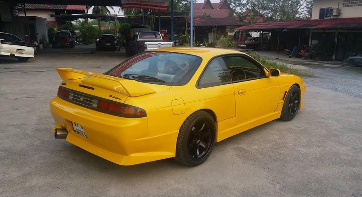 NISSAN SILVIA S14 สีเหลืองสภาพสมบูรณ์หายาก 2